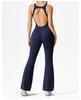 Slimming Yoga Dance Jumpsuit: Body-Shaping, Hip-Lifting, Micro-Flare Fitness Wear