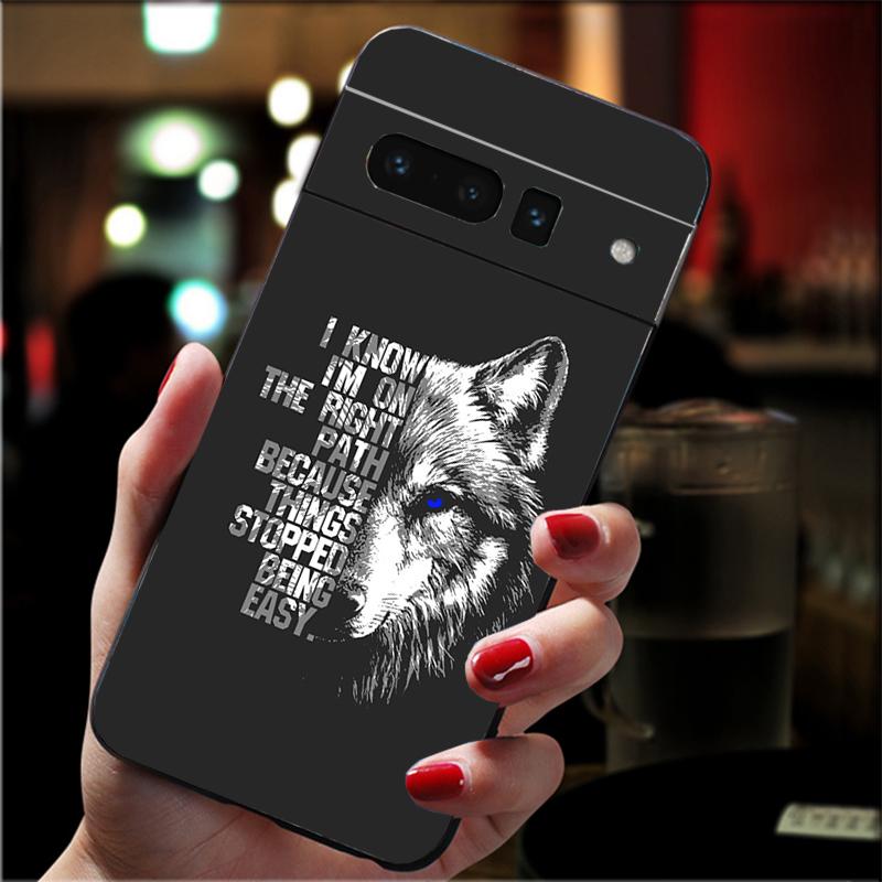 

Phone Case For Google Pixel 10 9 Pro XL 9A 8 7 6 Pro Pixel 8A 7A 6A Pixel 8 7 6 5 Animal Wolf Google Pixel 7a
