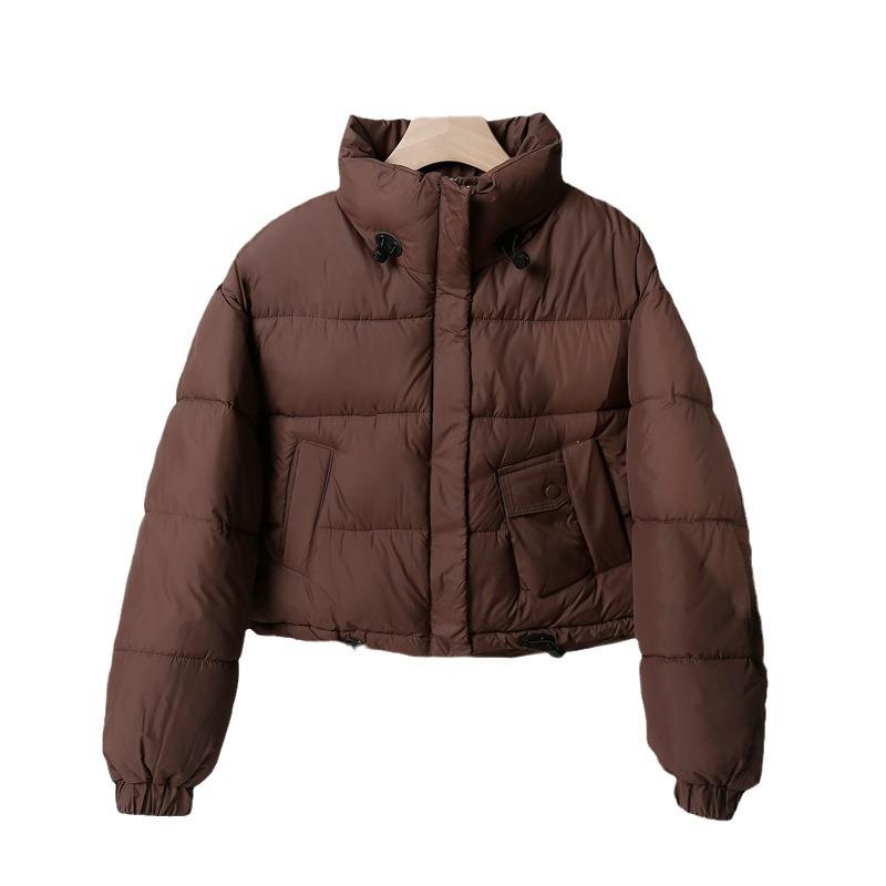 Short Down Cotton Jacket Women's Winter 2025 New Korean Version of Fashion Loose Thickened Warm Bread Jacket Jacket
