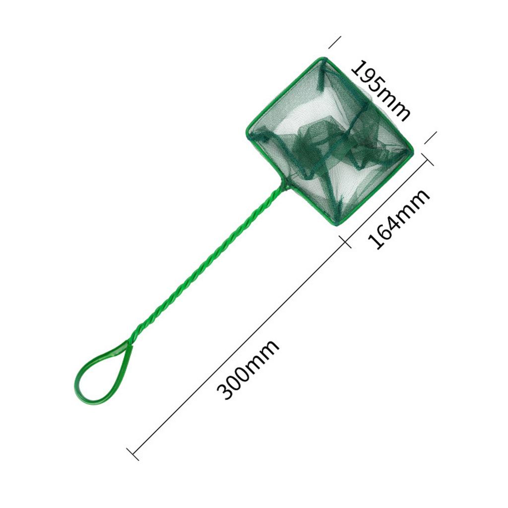 Portable Fishing Net Aquarium Fish Tank Catching Fish Landing Floating Filter Pond Pool Leaves Skimmer Net 3/4/5/6/8/10/12 Inch