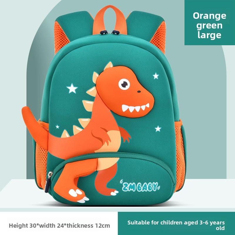 Sesame Baby Cartoon School Backpack With Breathable Material For Children