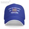 Baseballcap Thailand EST.1949 Krung Thep Maha Nakhon Capital Unisex WoUnisex Unisex Hip Hop Sandwich Caps Snapback Golf Hat Fiske