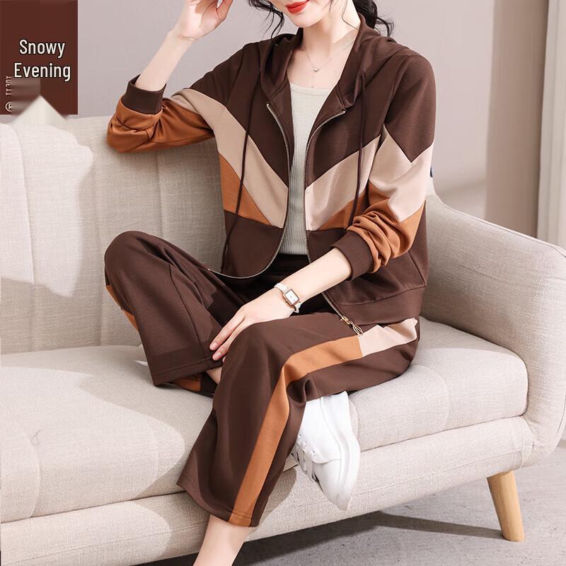 

Xuexi Women s Hooded Sportswear Set 3XL