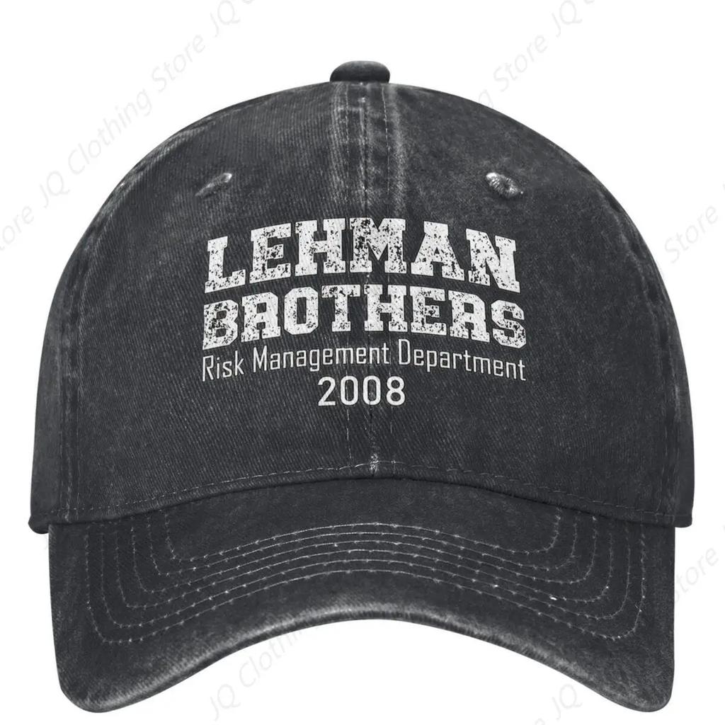 Lehman Brothers Ležérní Baseballová Čepice Letní Klasická S Potiskem Písmen Truckerka Sluneční Ochrana Tenis Skate Hip Hop Čepice Módní Čepice