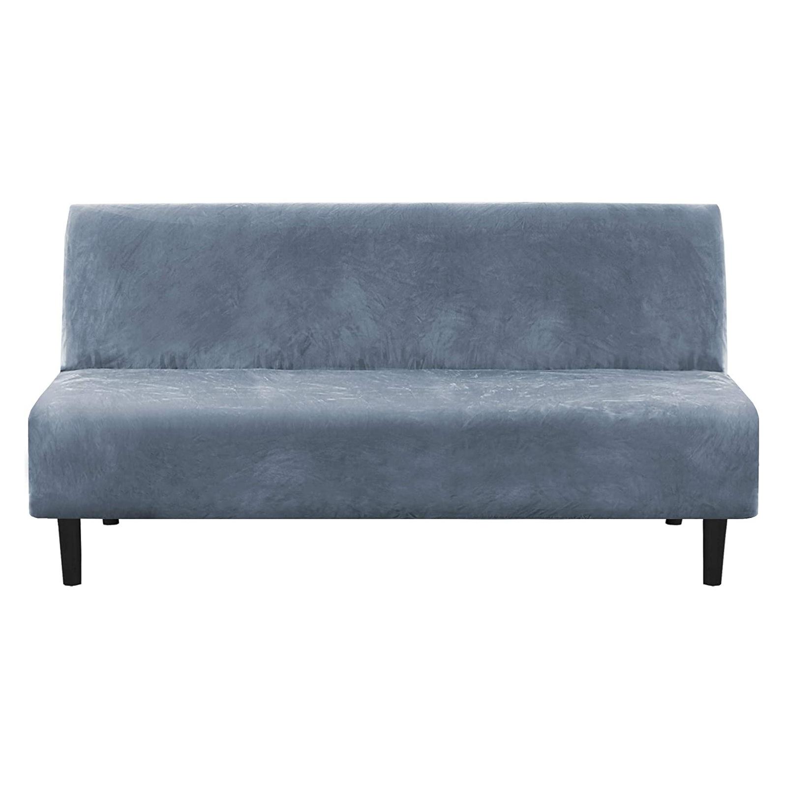 

Новейший чехол-футон, эластичный чехол для дивана-кровати без подлокотников, противоскользящий чехол для мебели без подлокотников с эластичным дном L172-216cm(68-85 )