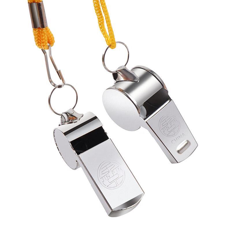 Jinsu Outdoor Survival Metal Whistle (5-Pack)