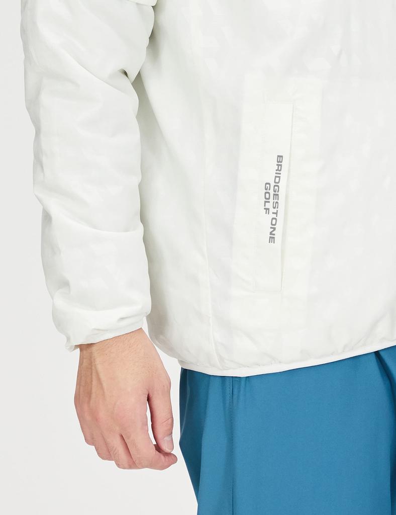 Bridgestone Golf Men's Off-White Golf Blouson, Size M