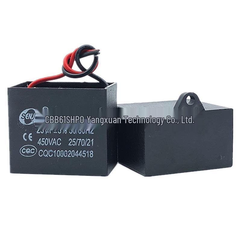 CBB61 Fan Blower Starting Capacitor 450V (1-20UF Options)