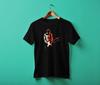 Men's and Women's T-shirts John Frusciante Red Hot Chili Peppers Custom T-shirt BLACK