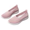 New soft and comfortable low-heeled casual round-head single shoes women's spring and summer easy-to-match casual shoes large-size fly-woven breathab