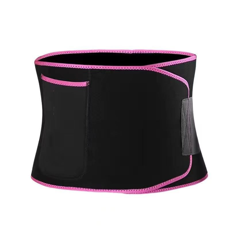 Yoga Waist Support Belt Sports Breathable Sweat Waist Support Shaping Running Fat Burning Sweat Fitness Waist Belt