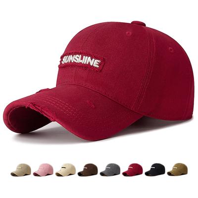 Letter Baseball Cap Men's Sunshade Baseball Cap Women's Snapback Hat Sun Visor Hats Fishing Hat Peak Cap