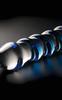 Icicles - Curved Glass Dildo with Grooves