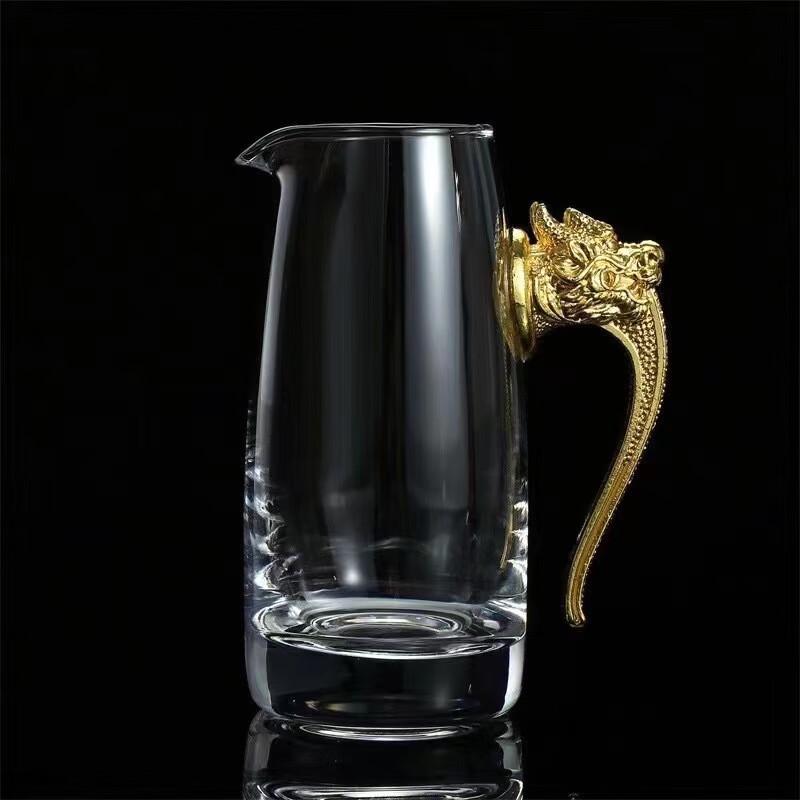 Shangqi Handmade Baijiu Glass Set with Dragon Dispenser
