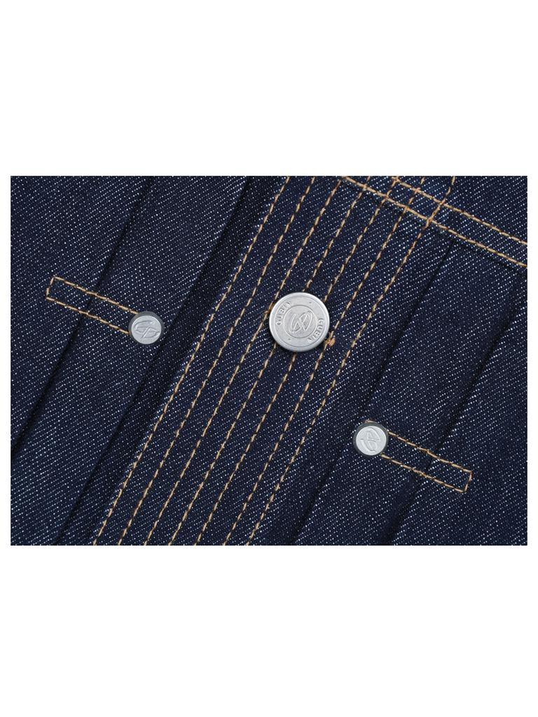 Gubin Bolton Selvedge One-Pocket Denim Jacket