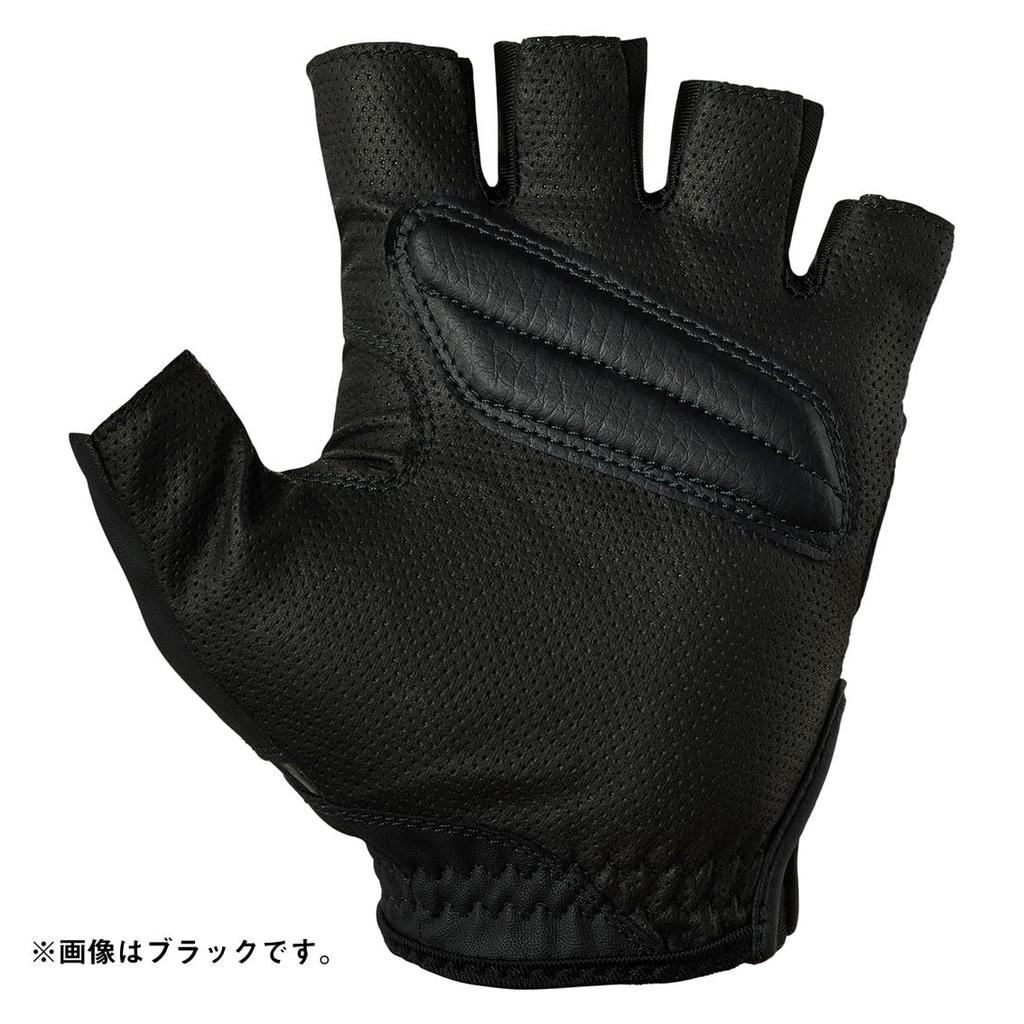 Daiwa Padded UV Protection Gloves, 5-Piece Cut, 25DG-2125, Navy, XL