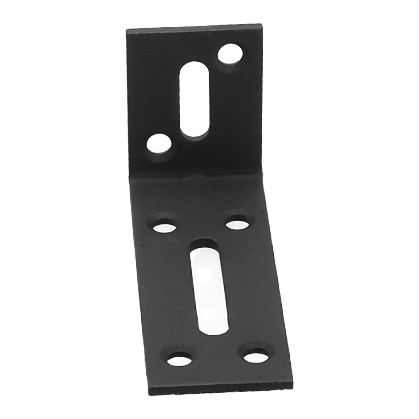Sturdy Heavy Duty L Shape Shelf Brackets 1pcs Adjustable Industrial Holders S чёрный