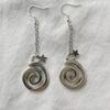 Stainless Steel Whirlpools Charm Pendant Keychain Jewelry Making DIY Accessories