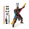 Monkey King Action Figure 3D Printed Movable Joints Monkey Model Great Sages Equalling Heaven Figurine Articulated Dummy Decoration Ornament