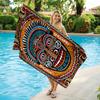 1pc Weird Avatars Beach Towel Large Vintage Towel Super Absorbent Suitable for Beach Vacation Pool Summer Gift for Friends