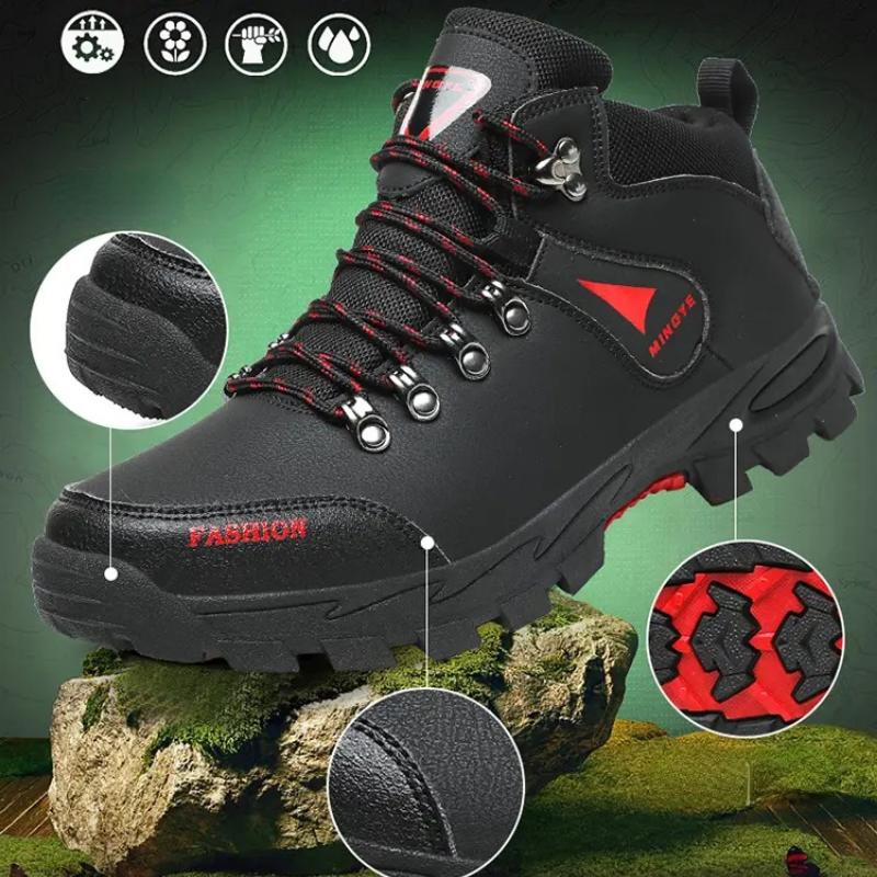 Outdoor Hiking Shoe Men Non Slip Durable Hunting Tactical Mountain Waterproof Boots High Quality Fashion Casual Sneaker for Male