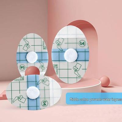 Waterproof PU Cotton Ear Protection Stickers for Bathing and Swimming