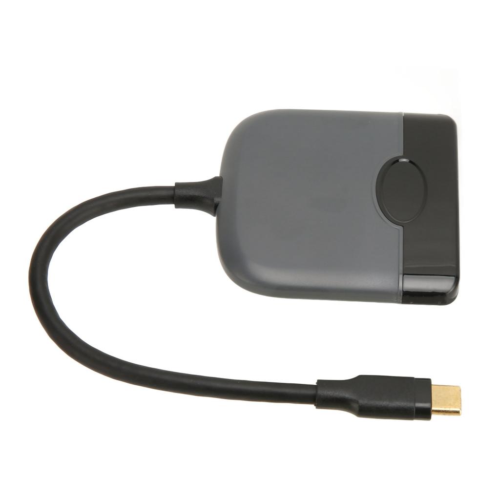 Type C To HD Multimedia Interface Adapter 3 In 1 4K Portable Type C AV Multiport Adapter for Switch