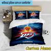 3pcs Custom Name Oklahoma Sports Team Bedding Set Includes 1 Duvet Cover & 2 Pillowcases for All Seasons Dormitory Home Decor Christmas gifts