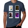 Montell Sticker T Set Hemd HD Fisch T-Shirt für Übergrößen Kurzarm-T-Shirt