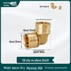 20-Pack Copper Slip-On Connectors for Geothermal and Aluminum-Plastic Pipes
