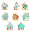 Christmas Pendant Gingerbread Man Christmas Tree Decorations Atmosphere Sense Of Joy And Cute Style