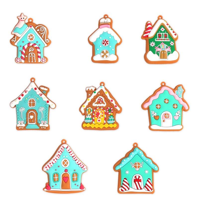 Christmas Pendant Gingerbread Man Christmas Tree Decorations Atmosphere Sense Of Joy And Cute Style