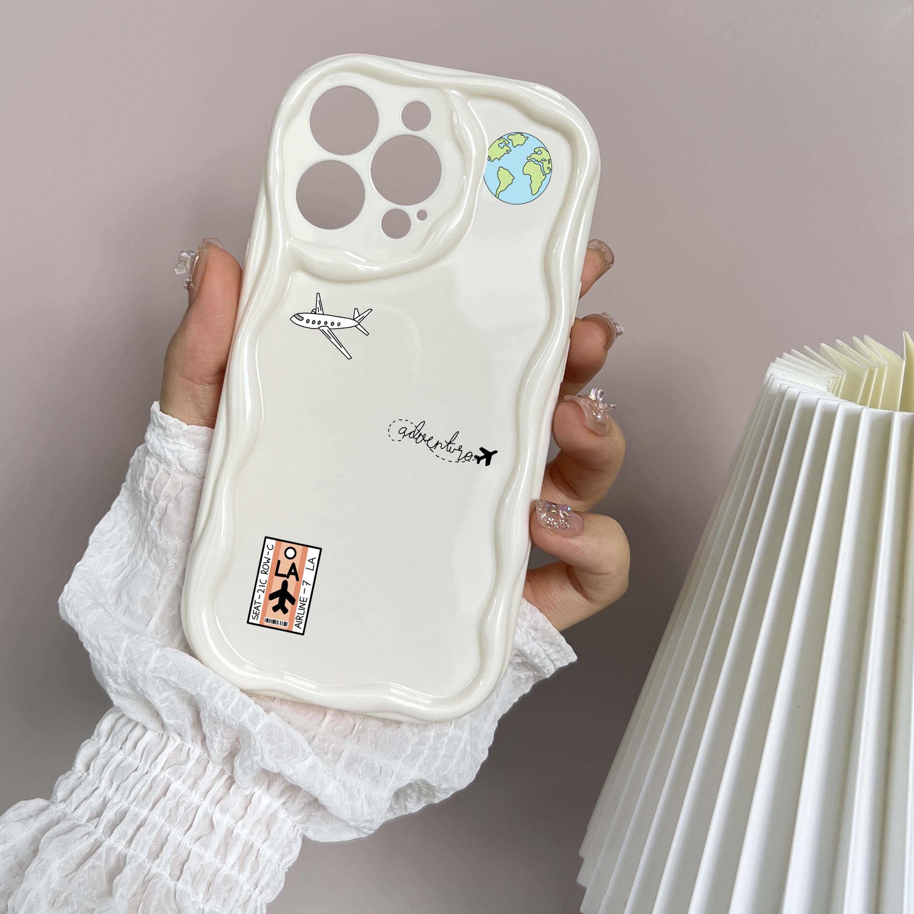 N68 траектория полета самолета арт Мягкие волнистые чехлы для телефонов для Samsung A54 — фото 10