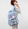 Cartoon 26 English Letter K-Pop Printed Large Capacity Backpack for Teenger Student Girl Boy Schoolbag Bookbag Kid Gift Women Waterproof Travel Bag