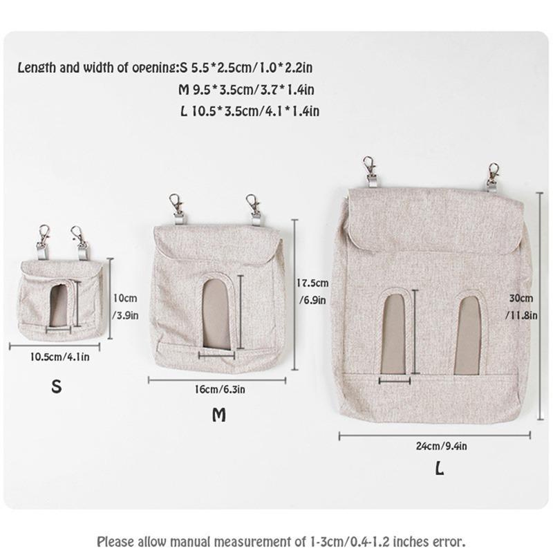 Závěsný sáček krmítko Držák sáčku na seno Zásobník na krmení Zásobník pro králíka Morče Malá zvířata Domácí mazlíček