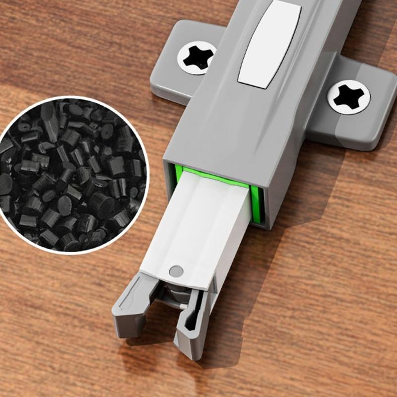 Cabinet Push Latches Push To Open Catches Lock Rebound Locking Catches Bounce Lock for Cabinet Drawer Wardrobe