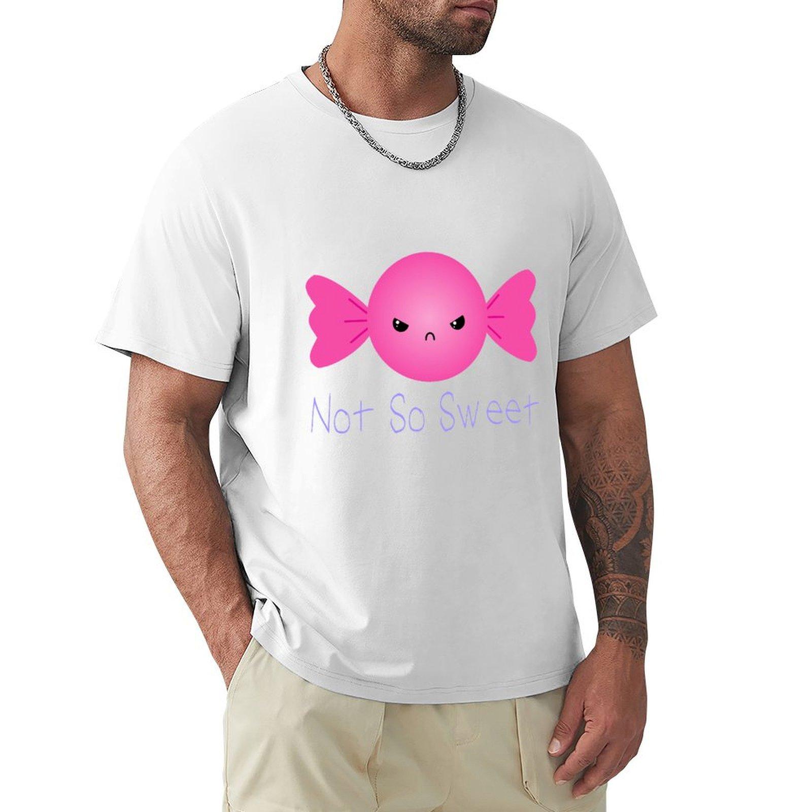 Sour Candy Tshirt Basic Plain Short Sleeve Crew Neck Tee S