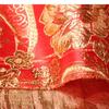 Spun Gold Silver Jacquard Cloth Ancient Han Costume Cheongsam COS Clothing Fabric Brocade Stage Clothing Accessories