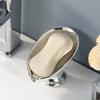 Gold Silver Soap Dish Leaf Shape Bathroom Storage Holder Elegant Soap Rack  Kitchen