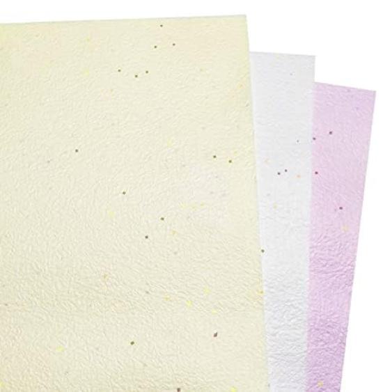 Kawasumi Washi Fir Washi Flower 38 X 52 3 4 Sheets Total 12 Sheets Paper, Calendar, Large, Approx. Cm, Colors, Each,