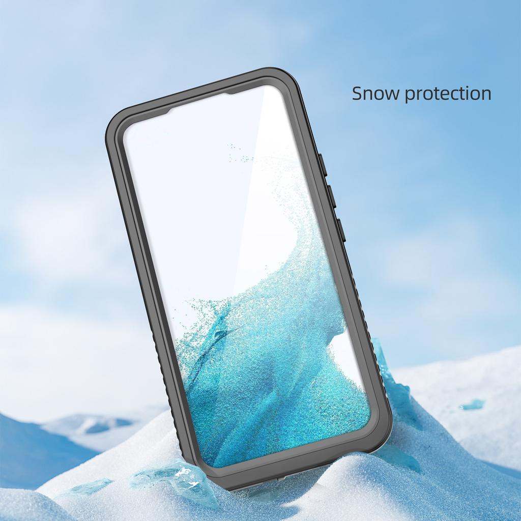 For Samsung Galaxy A54 5G FS Series IP68 Waterproof Case Diving Swimming Anti-drop Clear Phone Shell
