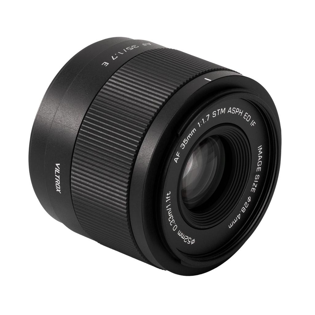 VILTROX AF 35mm Compact and Large Aperture Sony Interchangeable Compatible with Sony and Other Mirrorless F1.7 E-Mount Lens, Lightweight, APS-C,
