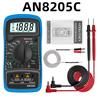 XL830L Handheld Digital Multimeter LCD Backlight Portable AC/DC Ammeter Voltmeter Ohm Voltage Tester Meter Multimetro