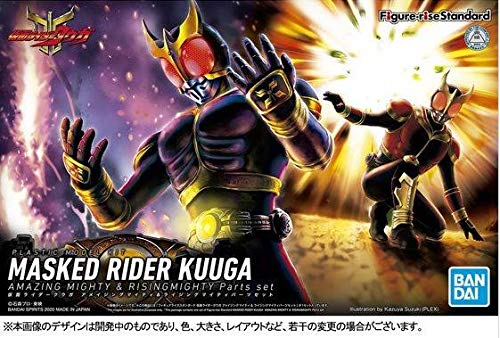 Bandai Hobby Kamen Rider Kamen Rider Kuuga Amazing Mighty & Rising Mighty Parts Set Bandai Spirits Figure-Rise Standard Model Kit