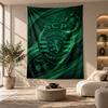 Arazzo Decorativo, Arte da Parete Stampata Sporting CP FC, Appeso a Parete Leggero per Sfondo Camera da Letto