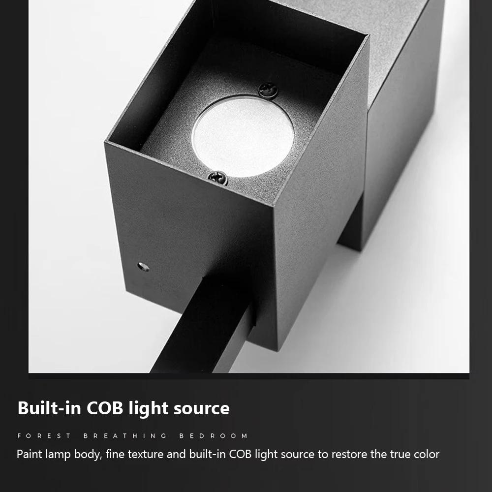Modern LED Wall Sconce Minimalist Long 60/80/100cm Lights For Living Room Bedroom Study Hotel Decorative Lighting Accessories