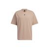 Drop Shoulder Sleeve T Shirt Men's Gray Brown HS4380