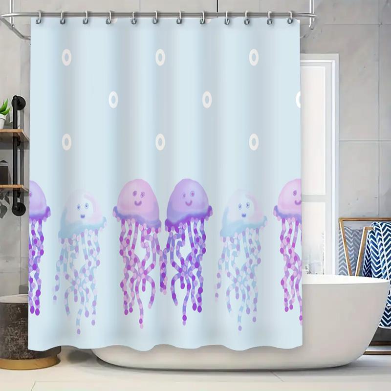 Delicate Pink Bloom Shower Curtain Bath Decor for Girls Soft Fabric with Hooks Perfect Gift For Her #18705342698