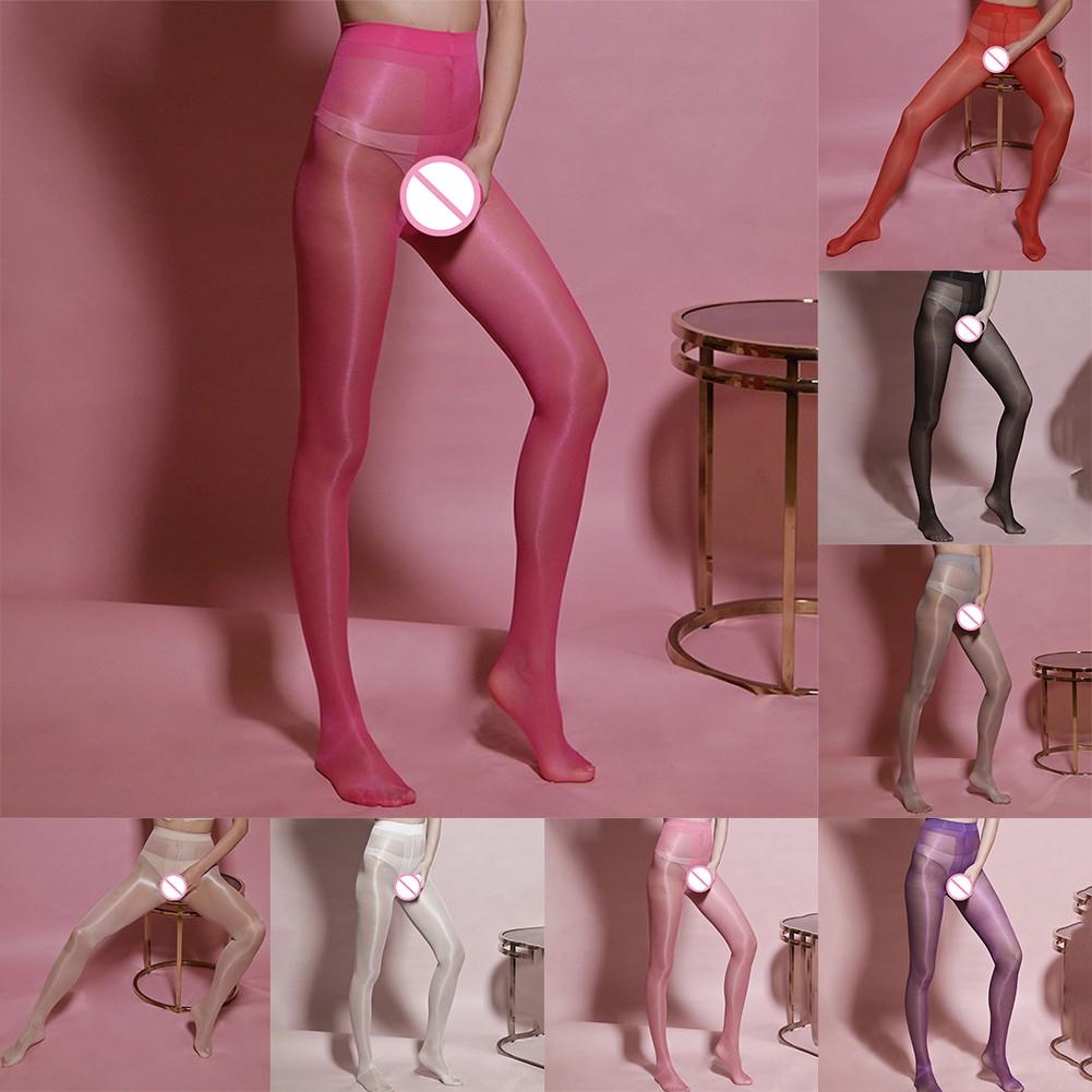 Glatte strømpebuksestrømper for menn Utral-tynn fri størrelse