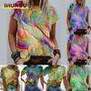 Camicette e camicie casual con scollo a maniche corte e alla moda da donna
